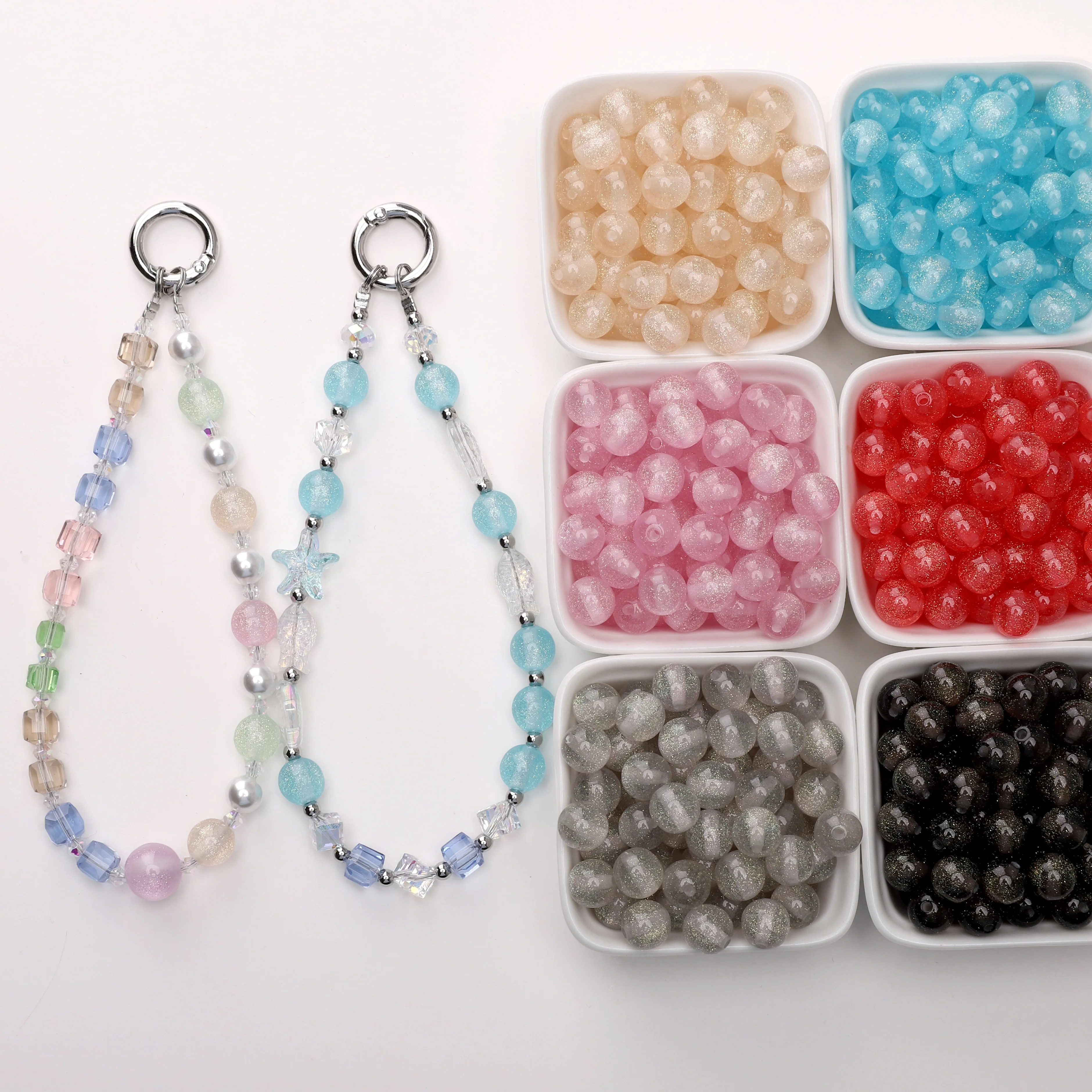 8mm 10pcs Loose Spacer Beads Resins Round Beads for Jewelry Making Multicolor Loose Beads DIY Bracelet Necklace Bead
8mm 10pcs Loose Spacer Beads Resins Round Beads for Jewelry Making Multicolor Loose Beads DIY Bracelet Necklace Bead