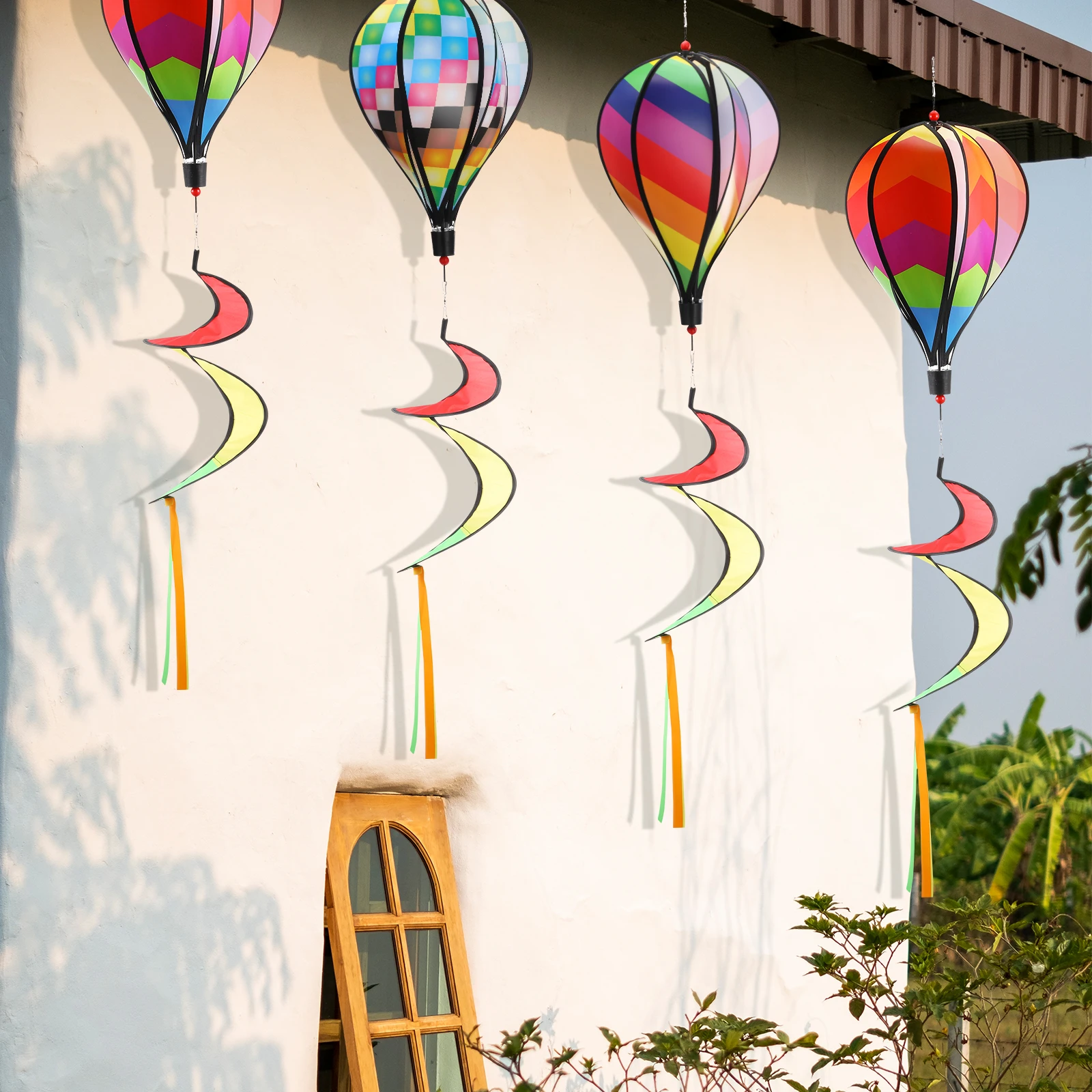 3 Pcs Hot Air Balloon Wind Rainbow Cloth Garden Decorations Outdoor Hanging Party Decoration Light Fabric Colorful Yard
3 Pcs Hot Air Balloon Wind Rainbow Cloth Garden Decorations Outdoor Hanging Party Decoration Light Fabric Colorful Yard