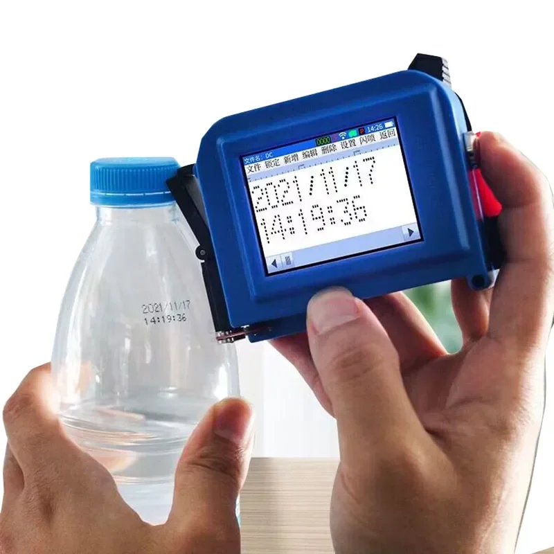 Fully Automatic Handheld Coding Machine Inkjet Printer Printing Production Date Bottle Cap Plastic Packaging Bag Mini Inkjet
Fully Automatic Handheld Coding Machine Inkjet Printer Printing Production Date Bottle Cap Plastic Packaging Bag Mini Inkjet