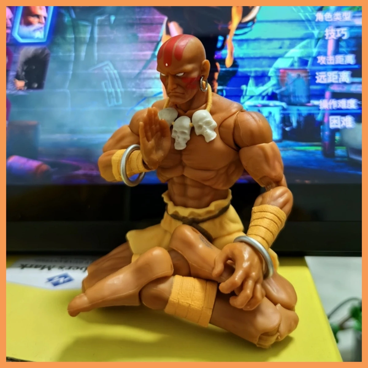 Jada Toys 1/12 Scale Classic Arcade Game Male Characters Hylobatidae Yoga Master DHALSIM for 6inch Action Figure Model Toys
Jada Toys 1/12 Scale Classic Arcade Game Male Characters Hylobatidae Yoga Master DHALSIM for 6inch Action Figure Model Toys