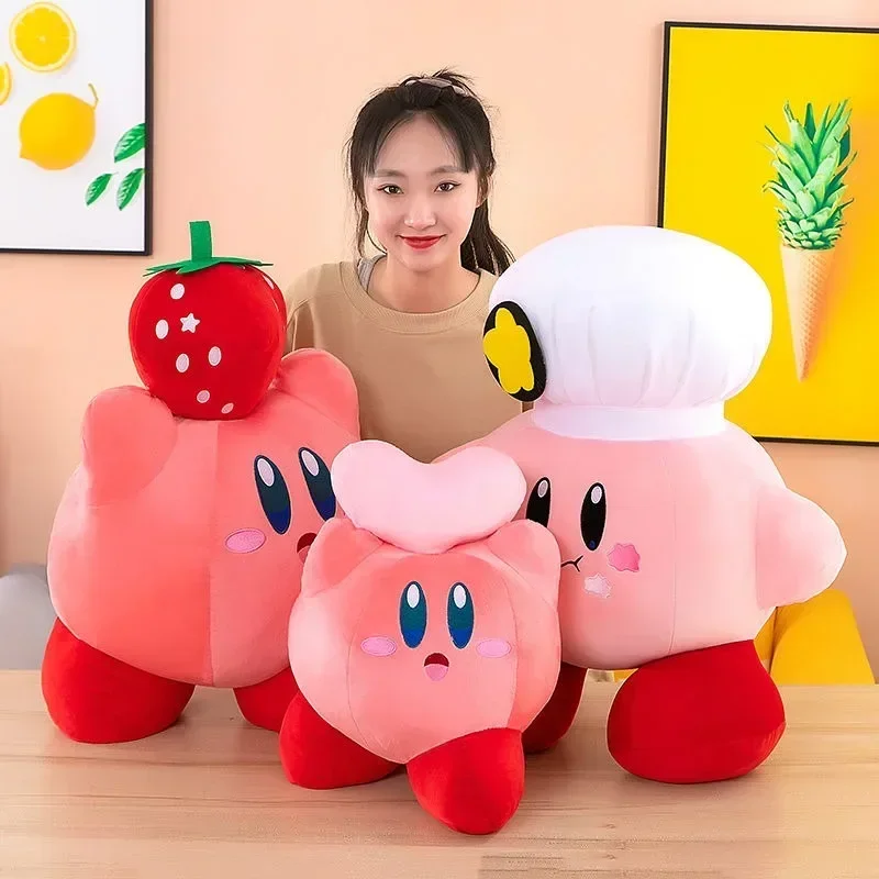 60cm Big Size Kirby Love Strawberry Cartoon Anime Plush Stuffed Doll Room Kawai Plushies Ornaments Children's Holiday Gifts
60cm Big Size Kirby Love Strawberry Cartoon Anime Plush Stuffed Doll Room Kawai Plushies Ornaments Children's Holiday Gifts