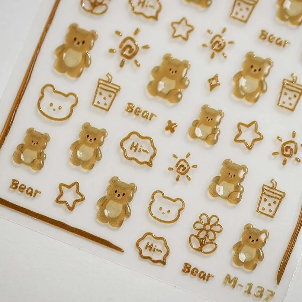 Cartoon Nail Art Stickers DIY Nail Art Decorations Cute Penguin Rabbit Bear Flower Self Adheisve Jelly Decals Manicure Ornaments
Cartoon Nail Art Stickers DIY Nail Art Decorations Cute Penguin Rabbit Bear Flower Self Adheisve Jelly Decals Manicure Ornaments