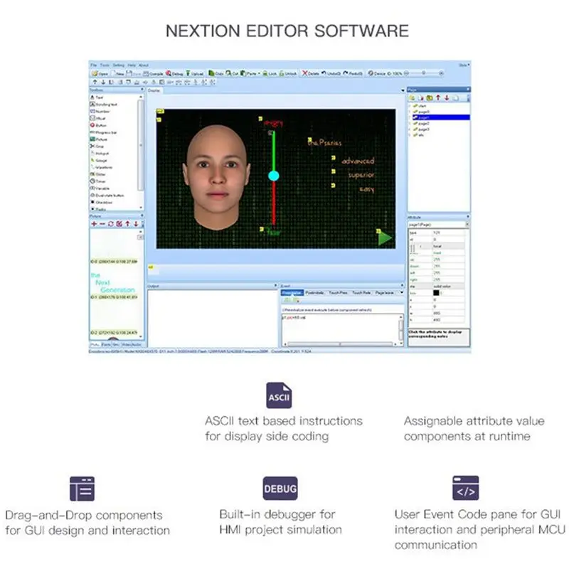 【A90U】ЖК-дисплей HMI с сенсорным экраном NX1060P101-011R-I 10,1-дюймовый интерфейс человеко-машины Дисплей сопротивления HMI Расширенная серия
【A90U】ЖК-дисплей HMI с сенсорным экраном NX1060P101-011R-I 10,1-дюймовый интерфейс человеко-машины Дисплей сопротивления HMI Расширенная серия
