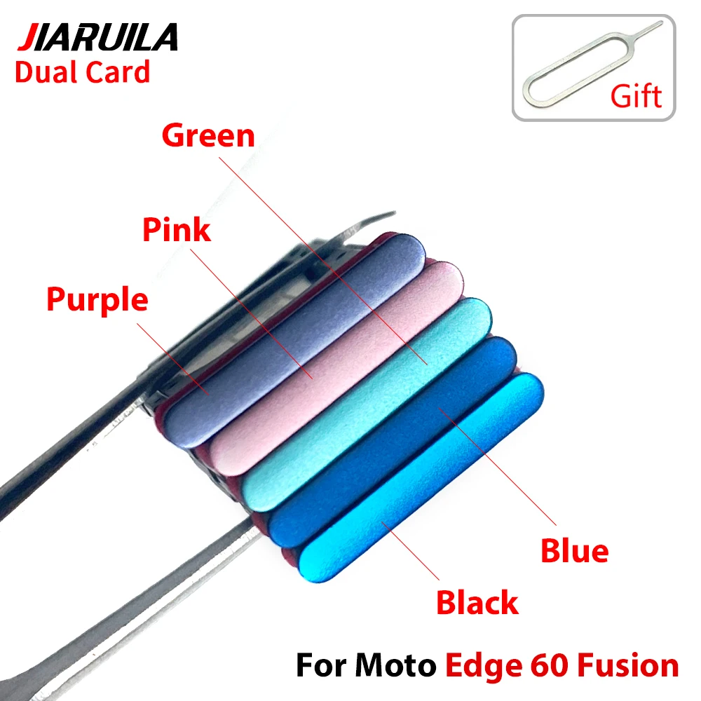 10Pcs , SIM Card Tray Drawer Holder Single Dual Slot Replacement Parts For Moto Edge 60 Fusion 60 Pro 60 Stylus
10Pcs , SIM Card Tray Drawer Holder Single Dual Slot Replacement Parts For Moto Edge 60 Fusion 60 Pro 60 Stylus