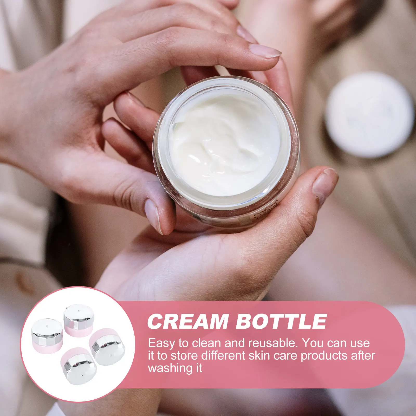 Набор из 4 пустых флаконов для гель-лака: компактные, легкие, дорожные, многоразовые емкости для крема и лосьона
Набор из 4 пустых флаконов для гель-лака: компактные, легкие, дорожные, многоразовые емкости для крема и лосьона