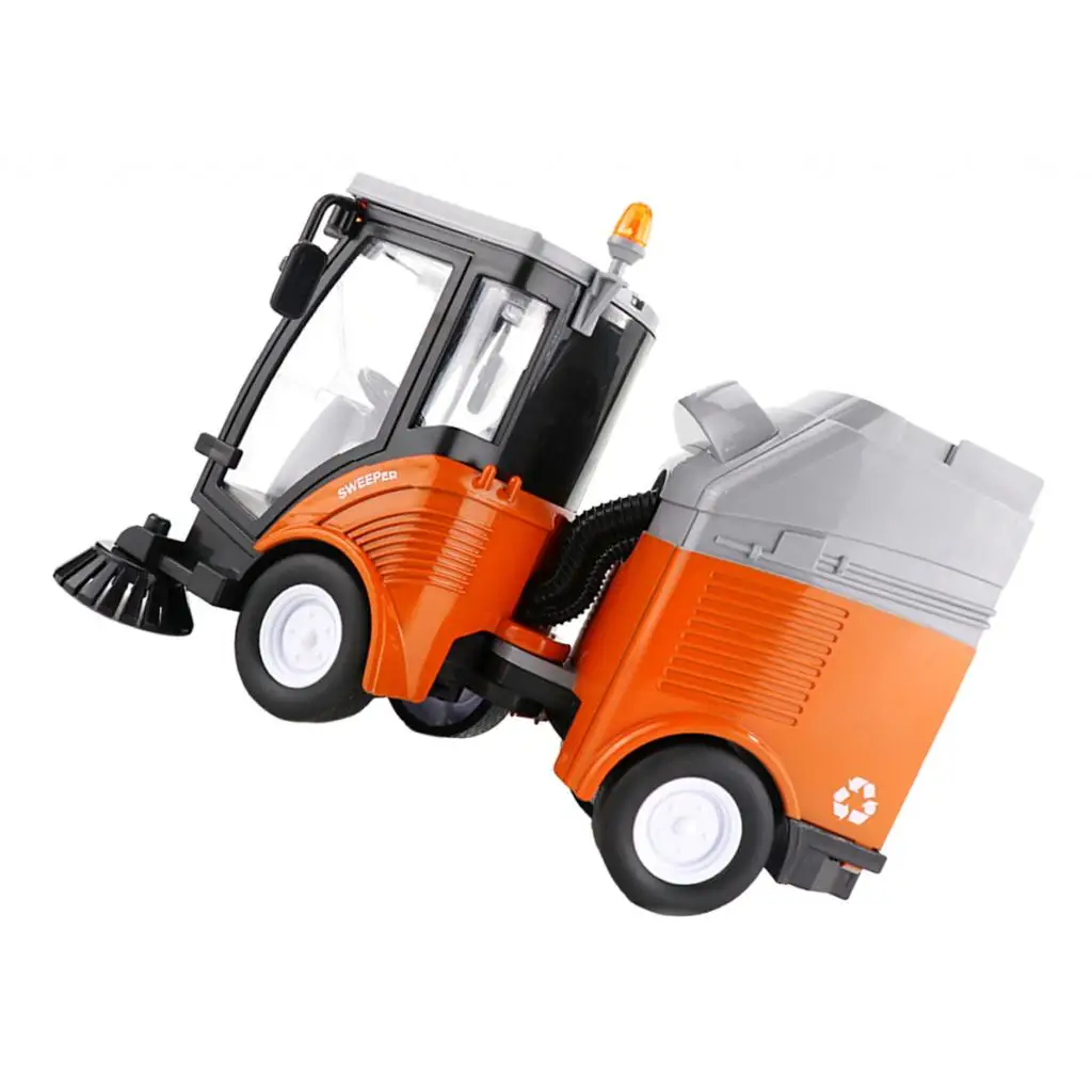Sanitation Car Toy Simulation Road Sweeper Model Eco-friendly Truck Vehicle for Baby Learning
Sanitation Car Toy Simulation Road Sweeper Model Eco-friendly Truck Vehicle for Baby Learning