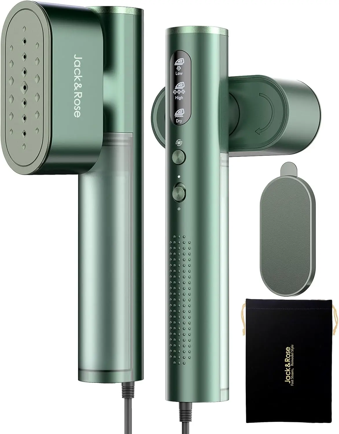 Portable Travel Steamer & Iron 2-in-1, 15s Heat Up, Large Ceramic Panel, 100-220V for Clothes Worldwide
Portable Travel Steamer & Iron 2-in-1, 15s Heat Up, Large Ceramic Panel, 100-220V for Clothes Worldwide