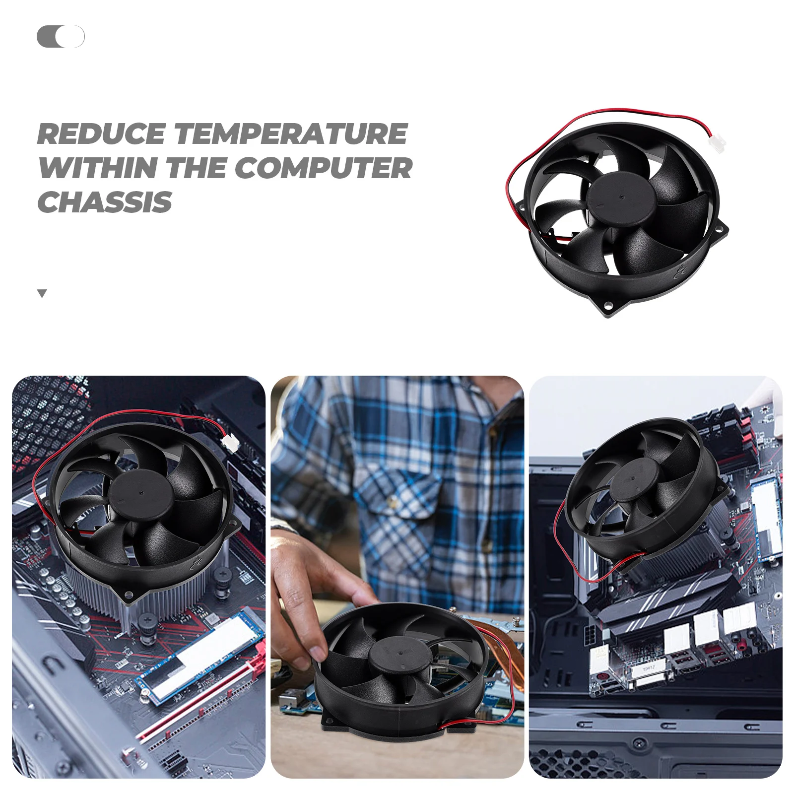 Cooling Fan for Laptop CPU Radiator Computer Chassis Air Cooler Silent High Wind Pressure Compact Lightweight Professional
Cooling Fan for Laptop CPU Radiator Computer Chassis Air Cooler Silent High Wind Pressure Compact Lightweight Professional