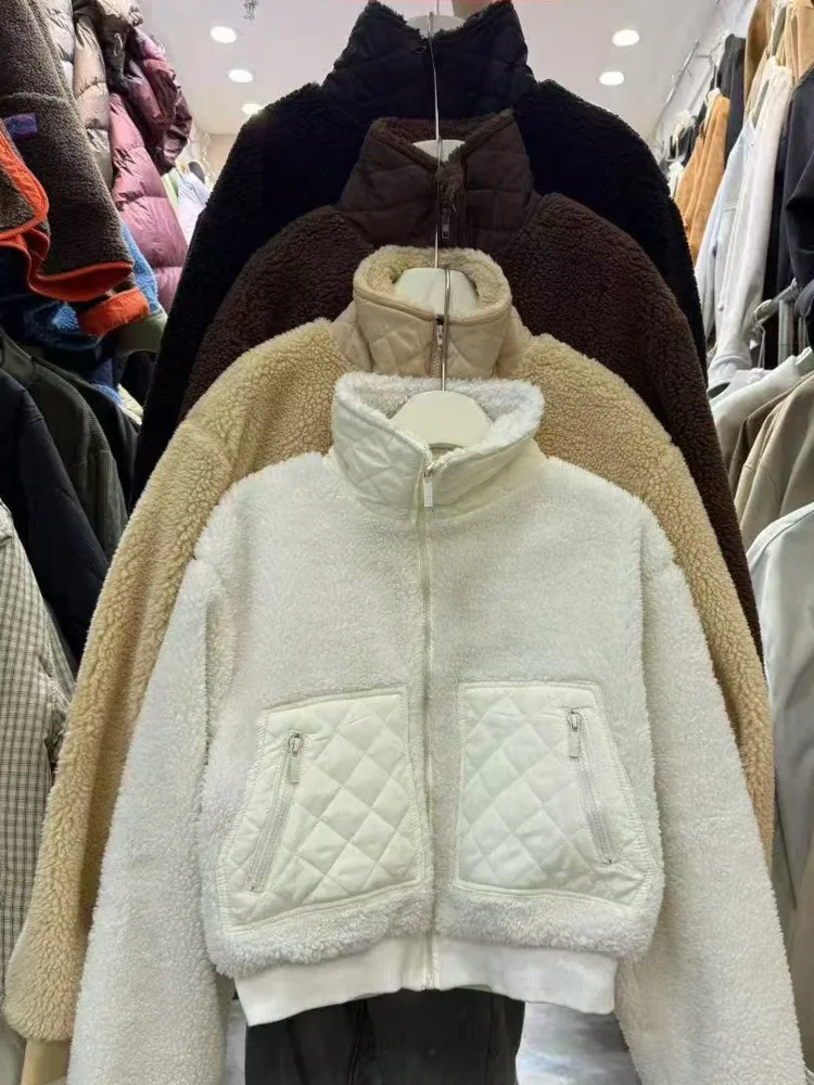 Женское осенне-зимнее утепленное пальто с воротником-стойкой, свободная меховая плюшевая куртка на молнии, мягкая удобная повседневная простая однотонная верхняя одежда
Женское осенне-зимнее утепленное пальто с воротником-стойкой, свободная меховая плюшевая куртка на молнии, мягкая удобная повседневная простая однотонная верхняя одежда