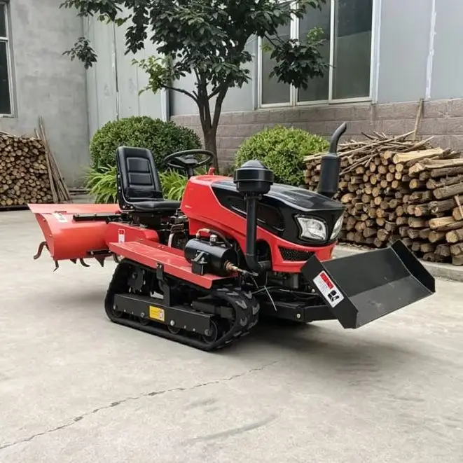 Customized 2026 Hot-selling Rotary Tractor, Mini Crawler Ploughing Machine for Farm Land Preparation & Deep Tillage
Customized 2026 Hot-selling Rotary Tractor, Mini Crawler Ploughing Machine for Farm Land Preparation & Deep Tillage