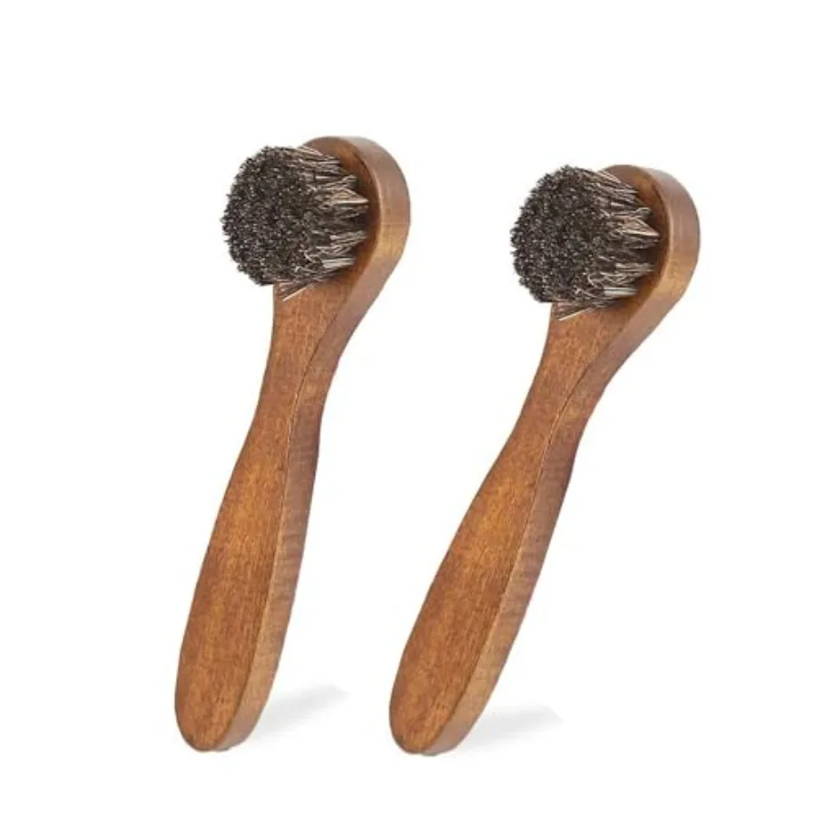 Щетка для обуви Horseh с длинной деревянной ручкой, противоскользящая щетка для чистки кожаной обуви Horseh, щетка для полировки, 2 шт.
Щетка для обуви Horseh с длинной деревянной ручкой, противоскользящая щетка для чистки кожаной обуви Horseh, щетка для полировки, 2 шт.