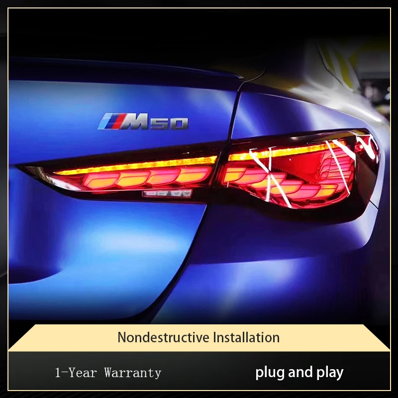 Автоматический задний фонарь для BMW 4 серии 420 425 428 430 M4 G22 23 G26 G82 2020-2023, новый задний фонарь в сборе, светодиодный динамический указатель поворота
Автоматический задний фонарь для BMW 4 серии 420 425 428 430 M4 G22 23 G26 G82 2020-2023, новый задний фонарь в сборе, светодиодный динамический указатель поворота