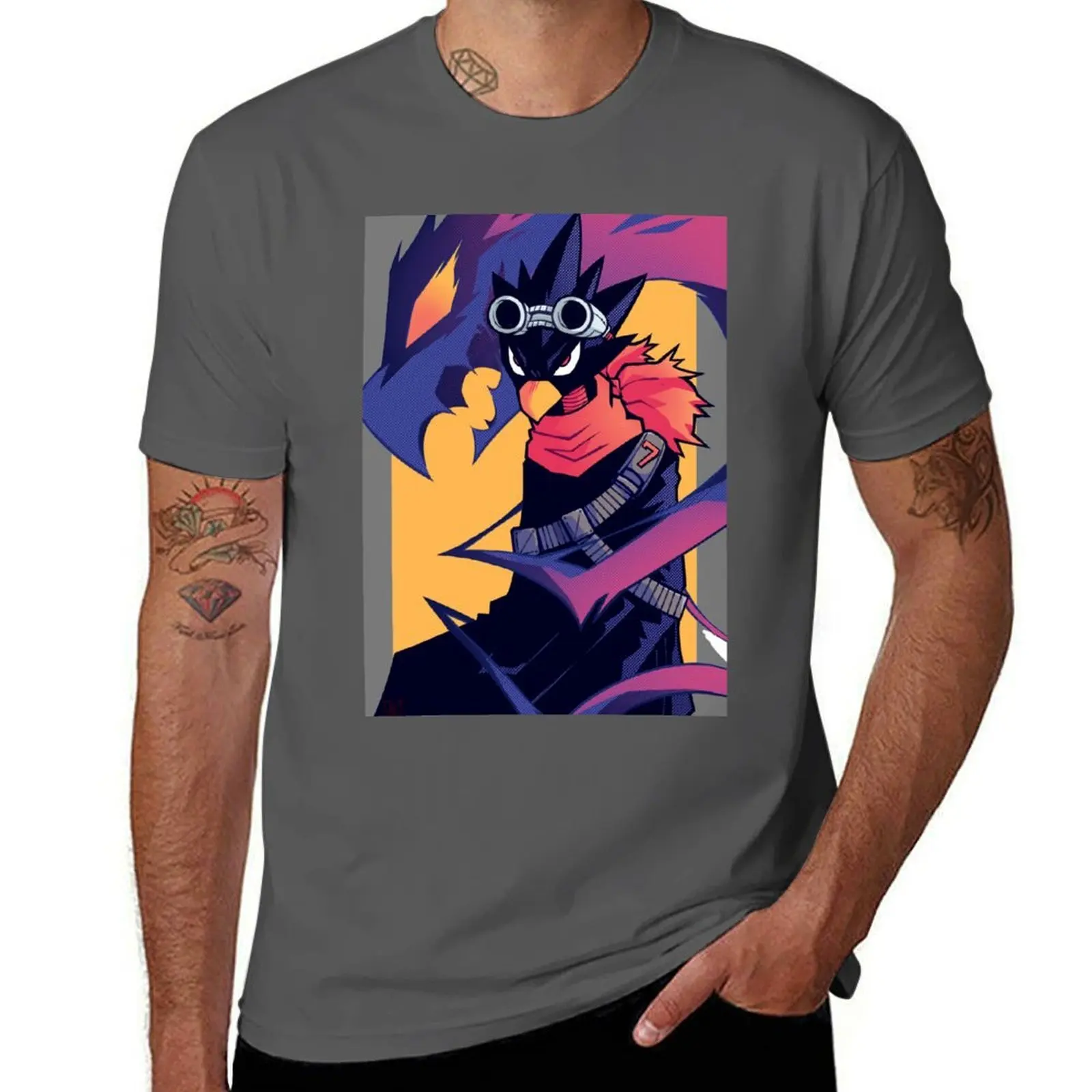 Fumikage Tokoyami T-Shirt Soft Casual Short Sleeve Cotton Tee
Fumikage Tokoyami T-Shirt Soft Casual Short Sleeve Cotton Tee