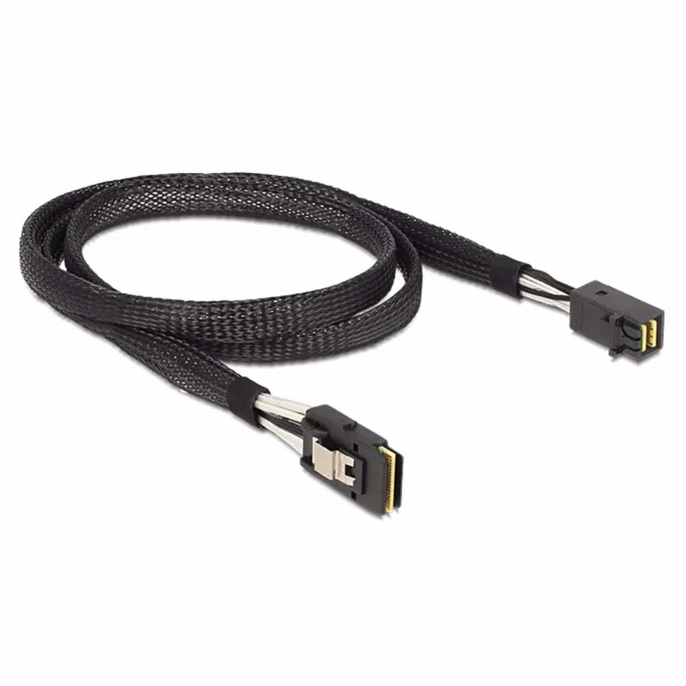 Внутренний кабель Mini SAS SFF-8087–Mini SAS высокой плотности HD SFF-8643, 50 см, рельсовый кабель для жесткого диска для сервера данных
Внутренний кабель Mini SAS SFF-8087–Mini SAS высокой плотности HD SFF-8643, 50 см, рельсовый кабель для жесткого диска для сервера данных