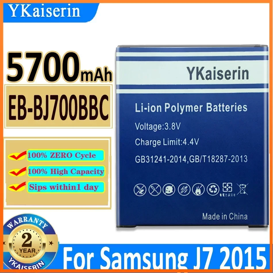 5700mAh YKaiserin EB-BJ700BBC Battery For Samsung Galaxy J7 Neo 2015 J7009 J7000 J7008 J700F SM-J700f EB-BJ700CBE batteries
5700mAh YKaiserin EB-BJ700BBC Battery For Samsung Galaxy J7 Neo 2015 J7009 J7000 J7008 J700F SM-J700f EB-BJ700CBE batteries