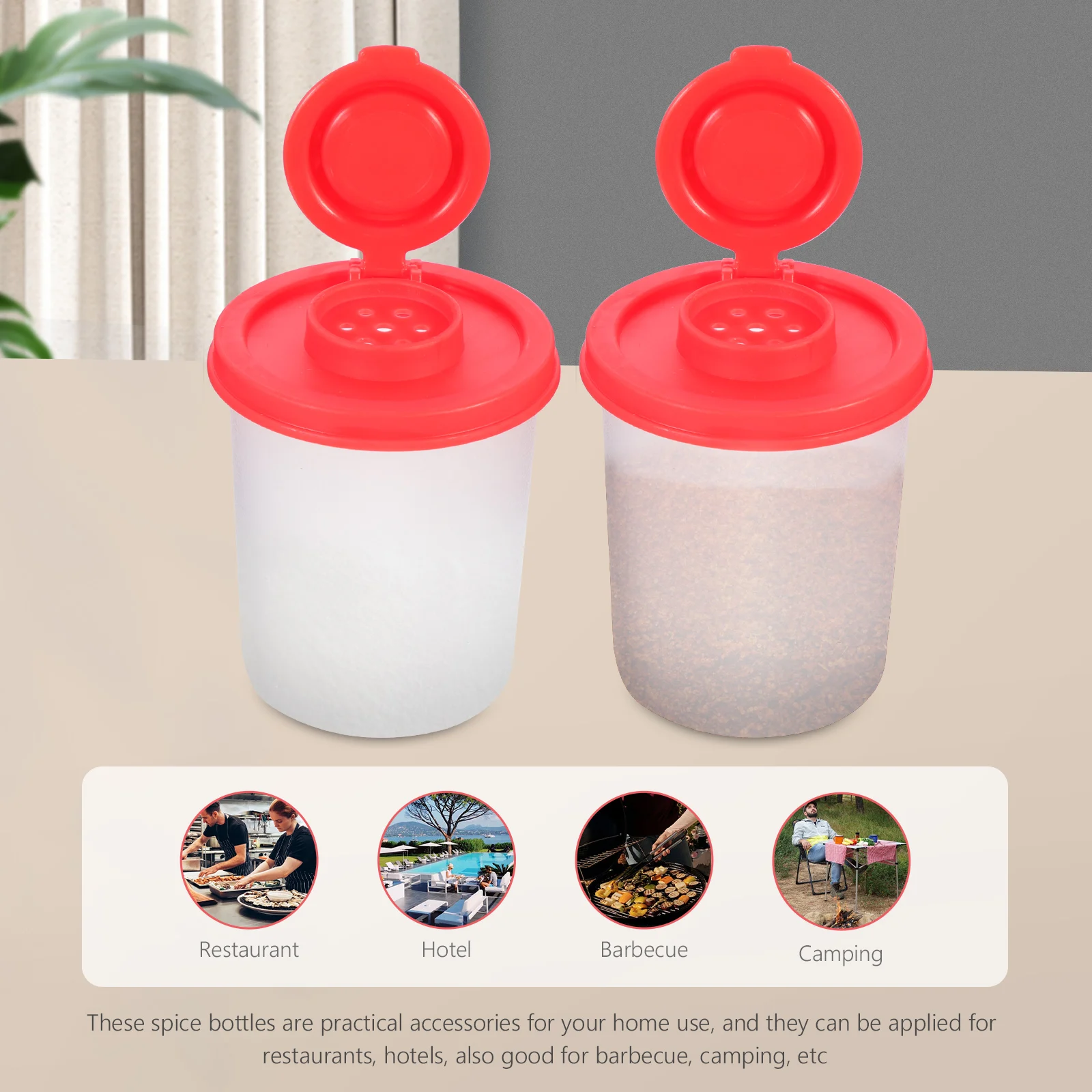 2Pcs Mini Cruet Jar Salt Pepper Shaker Clear Condiment Bottle Spice Container Camping Supplies Kitchen Storage
2Pcs Mini Cruet Jar Salt Pepper Shaker Clear Condiment Bottle Spice Container Camping Supplies Kitchen Storage