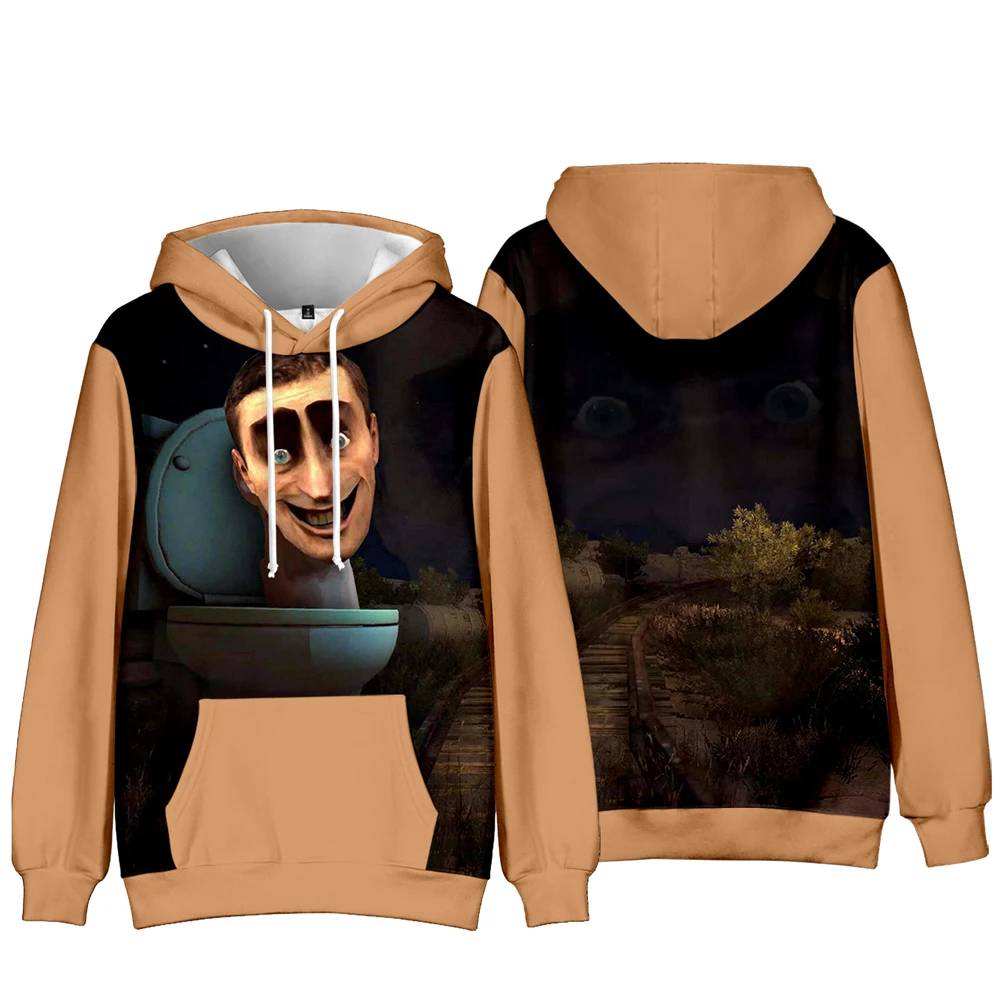 Skibidi Toilet Children's Sweatshirts Clothing Autumn Boys Girls Long Sleeve Hoodies Clothes Kids Cartoon Casual Hooded Tops
Skibidi Toilet Children's Sweatshirts Clothing Autumn Boys Girls Long Sleeve Hoodies Clothes Kids Cartoon Casual Hooded Tops