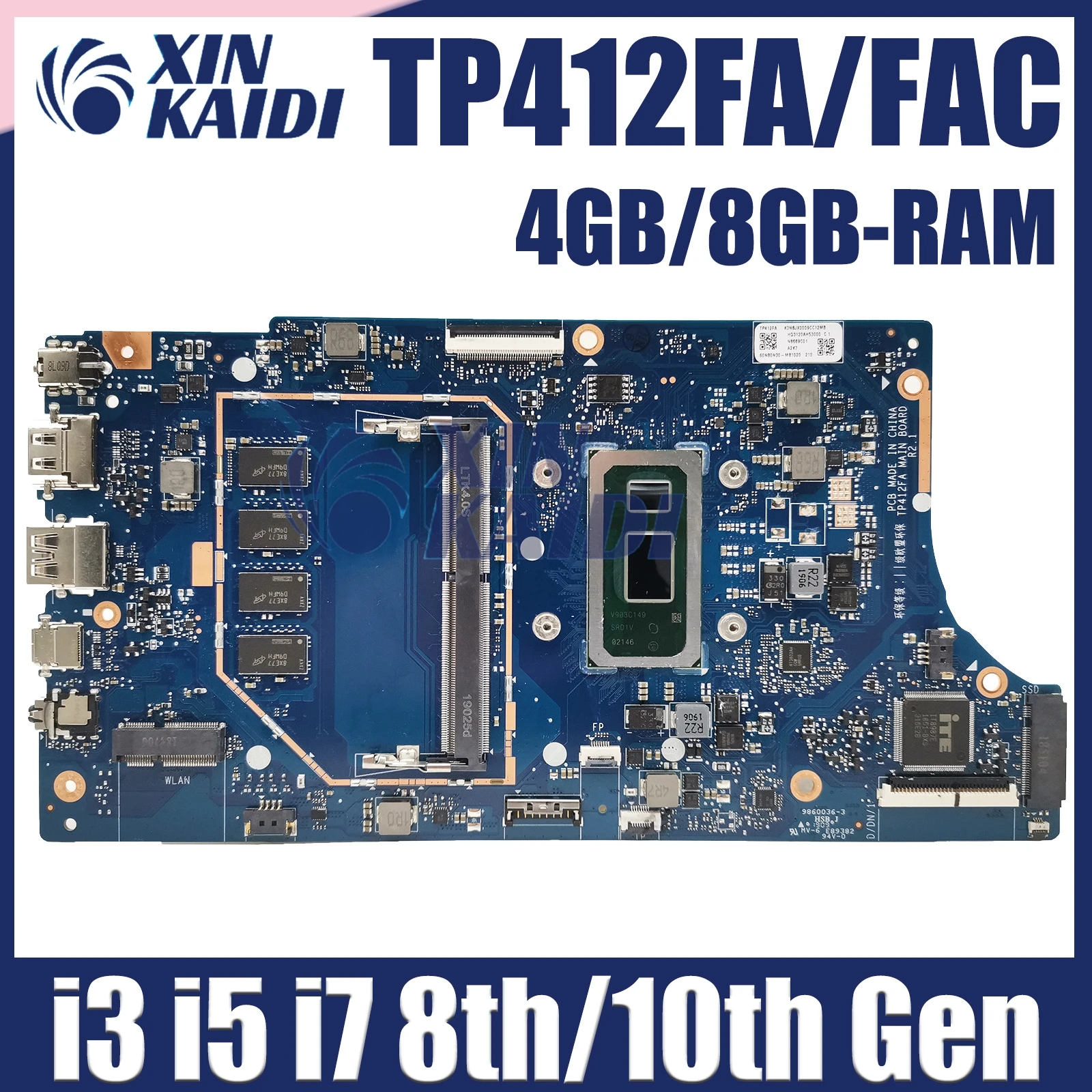 TP412FA для ASUS Vivobook Flip TP412FB TP412FAR TP410FA TP413FA материнская плата для ноутбука материнская плата
TP412FA для ASUS Vivobook Flip TP412FB TP412FAR TP410FA TP413FA материнская плата для ноутбука материнская плата
