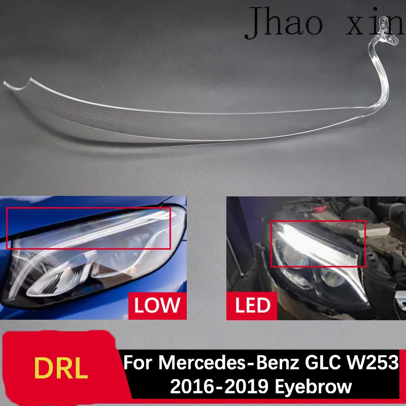 Car Headlight DRL Lamp Tube for Mercedes-Benz GLC W253 2016-2019 Eyebrow Compatible with High and Low Configurations White Light
Car Headlight DRL Lamp Tube for Mercedes-Benz GLC W253 2016-2019 Eyebrow Compatible with High and Low Configurations White Light