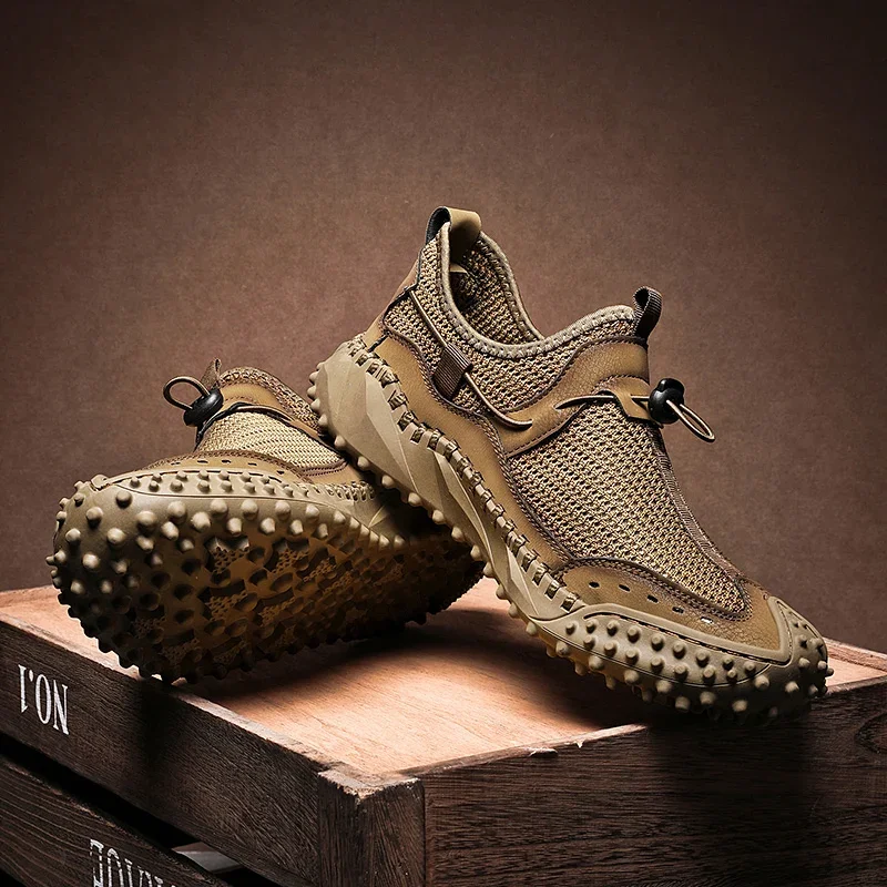 Men Breathable Handmade Designer Slip on Casual Mens Shoes Thick Sole Hollow Out Sneakers Lightweight Outdoor Flats Moccasins
Men Breathable Handmade Designer Slip on Casual Mens Shoes Thick Sole Hollow Out Sneakers Lightweight Outdoor Flats Moccasins