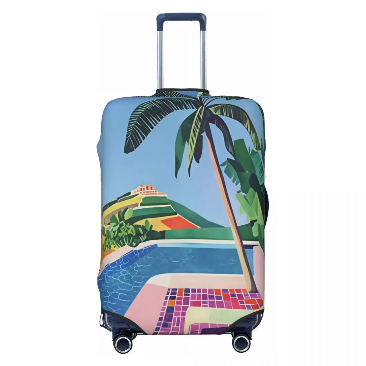 David Hockney Art Print Suitcase Cover Holiday Fun Luggage Supplies Travel Protection
David Hockney Art Print Suitcase Cover Holiday Fun Luggage Supplies Travel Protection