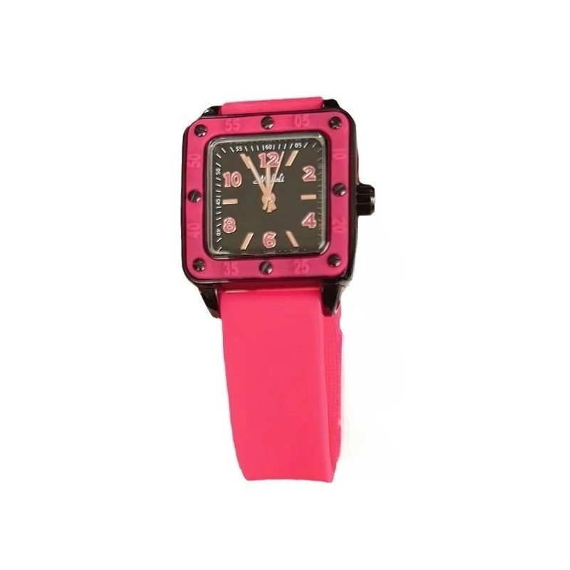 Silicone square large dial watch, fashionable and high-end women's watch
Silicone square large dial watch, fashionable and high-end women's watch