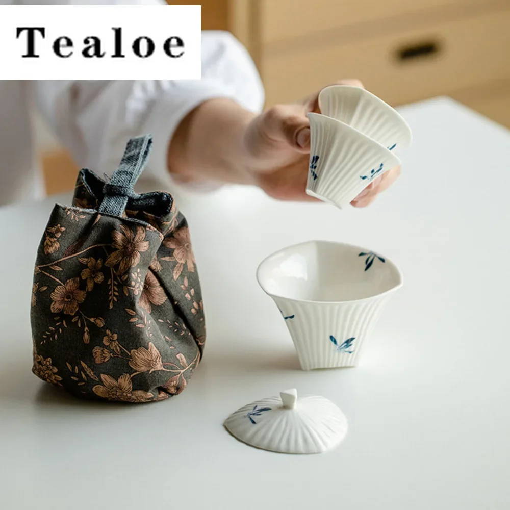Pure Hand Painted Butterfly Orchid Ceramics Tea Pot and Cup Set Chinese Tea Infuser Portable Bag Tea Ceremony Travel
Pure Hand Painted Butterfly Orchid Ceramics Tea Pot and Cup Set Chinese Tea Infuser Portable Bag Tea Ceremony Travel