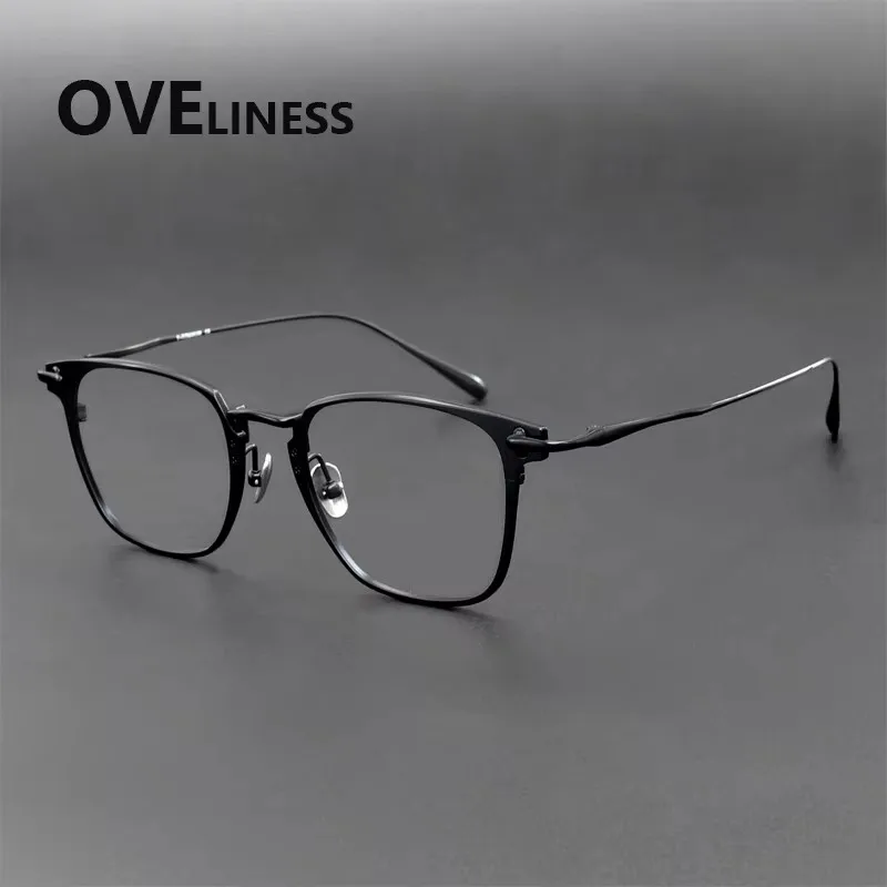 2026 Pure Titanium Glasses Frame Men Women Retro Vintage Square Eyeglasses Japanese Ultralight Eyewear Spectacles
2026 Pure Titanium Glasses Frame Men Women Retro Vintage Square Eyeglasses Japanese Ultralight Eyewear Spectacles