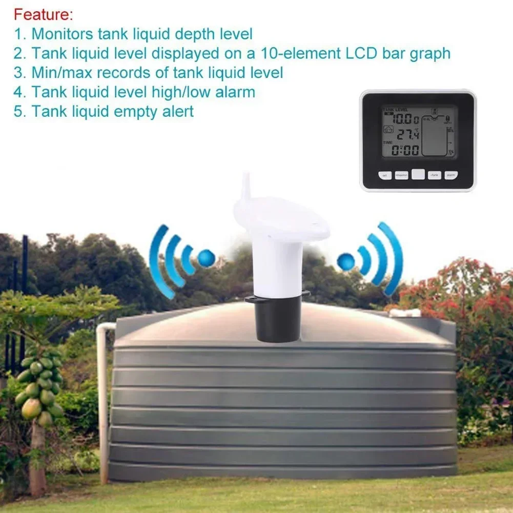 Monitor Water Tank Conditions from Indoors Accurate Temperature Measurement 0 15m Water Level Range IP43 Waterproof Design
Monitor Water Tank Conditions from Indoors Accurate Temperature Measurement 0 15m Water Level Range IP43 Waterproof Design