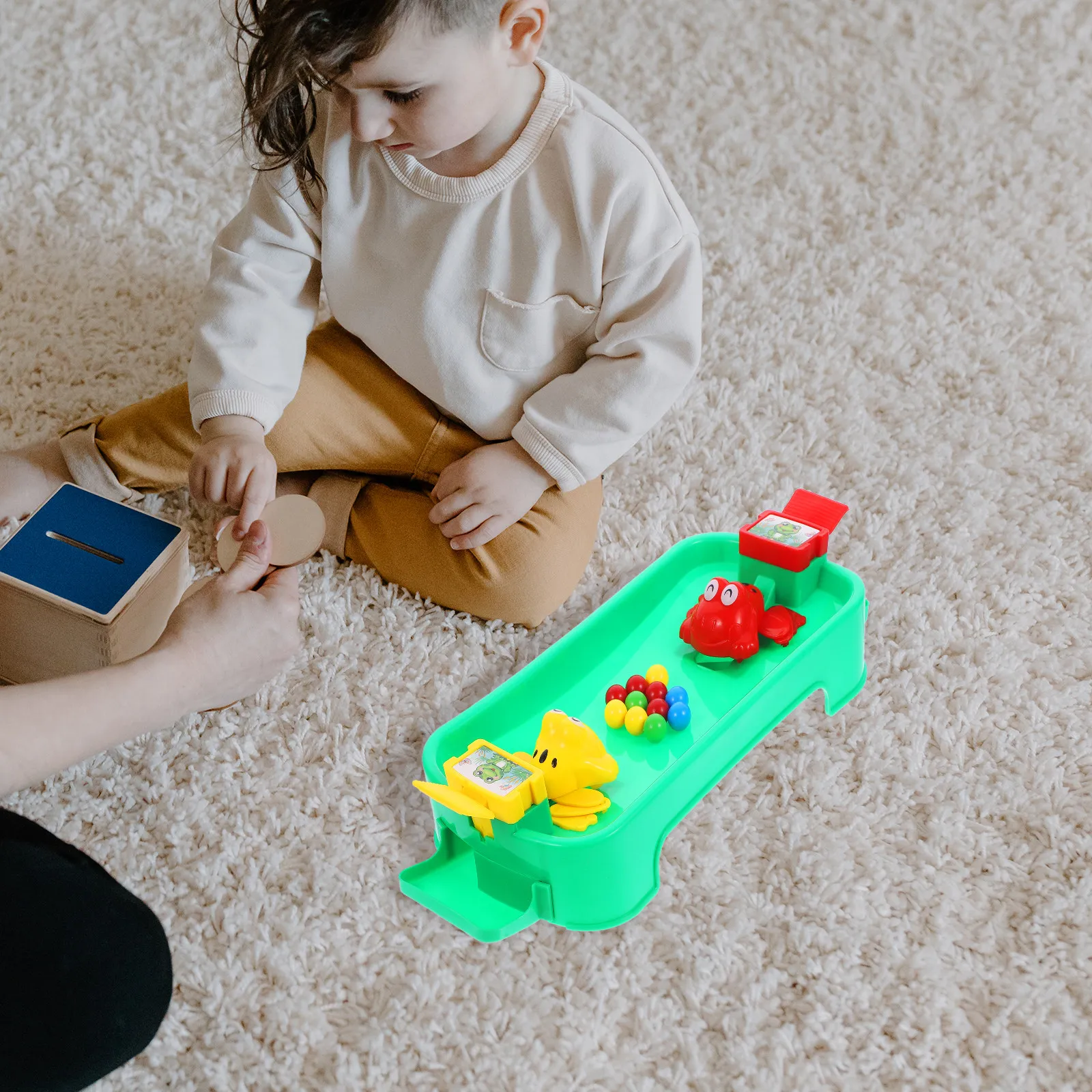 Games Table Mini Frog Toy Eating Beans Frogs Swallowing Beads Learning & Education Toys
Games Table Mini Frog Toy Eating Beans Frogs Swallowing Beads Learning & Education Toys