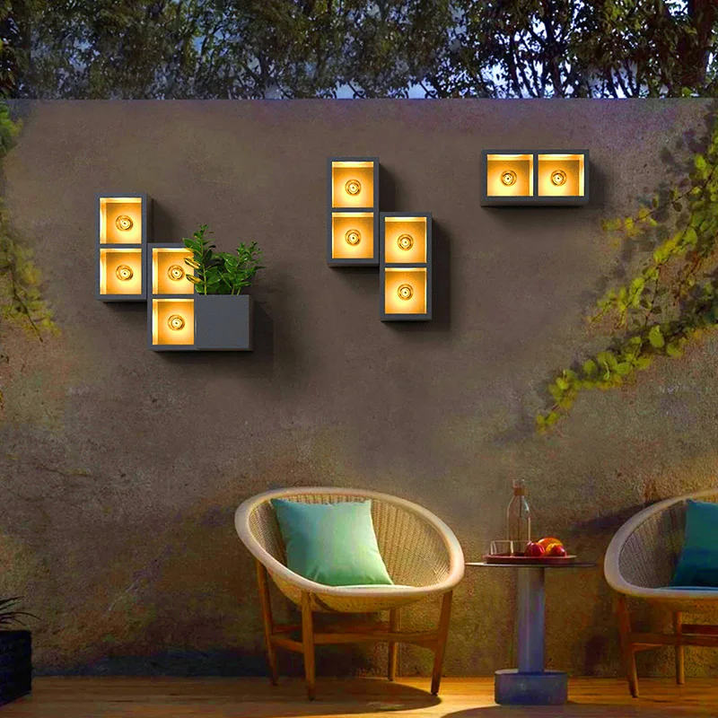 Outdoor waterproof wall lamp, villa courtyard garden ambient flower stand lamp, square decorative lamp, exterior wal
Outdoor waterproof wall lamp, villa courtyard garden ambient flower stand lamp, square decorative lamp, exterior wal