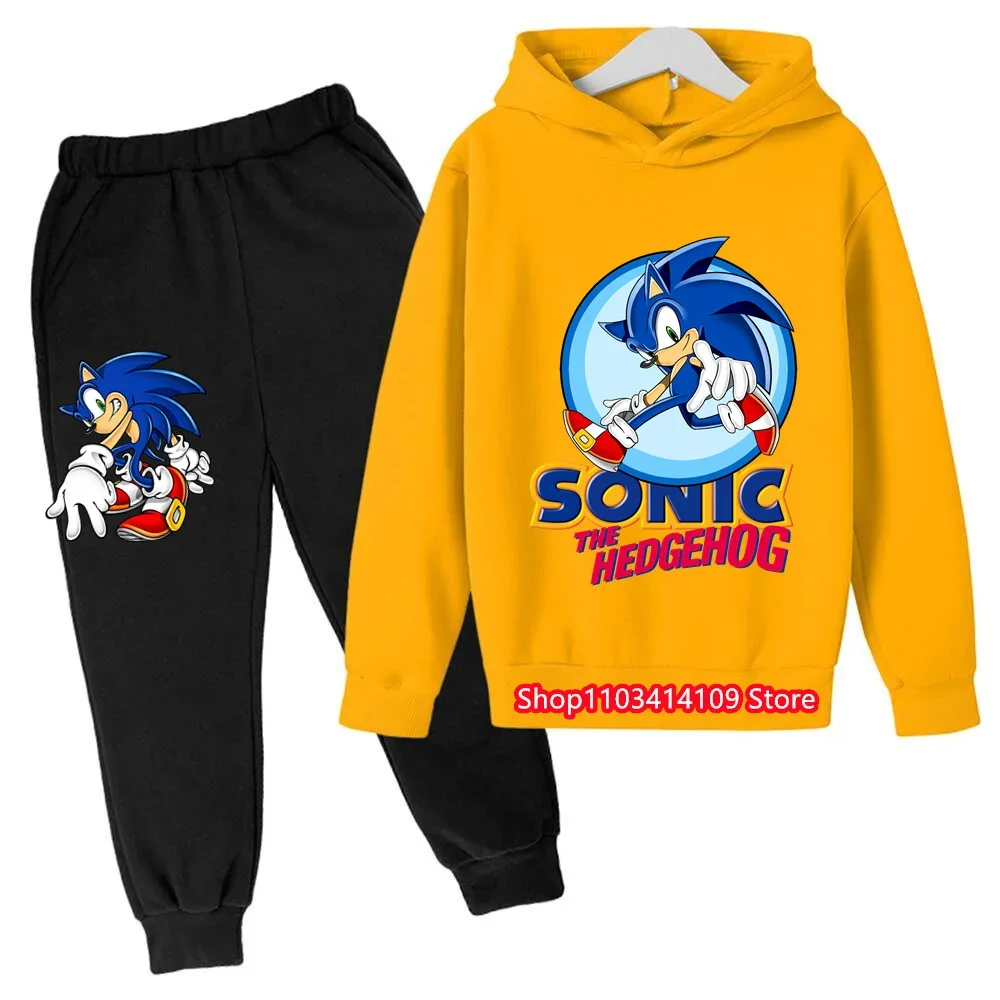 2024 Autumn Cotton Long Sleeves Hoodies Clothes Tops + Pants Baby Toddler Boy Clothing Sets Children Boys Sonics Outfits Suits
2024 Autumn Cotton Long Sleeves Hoodies Clothes Tops + Pants Baby Toddler Boy Clothing Sets Children Boys Sonics Outfits Suits