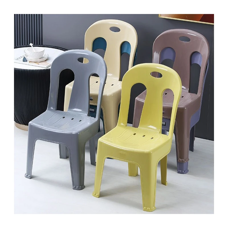 Adult Use Living Room Table Low Stool Plastic Small Backrest Chair Thick Night Market Dining Chair
Adult Use Living Room Table Low Stool Plastic Small Backrest Chair Thick Night Market Dining Chair