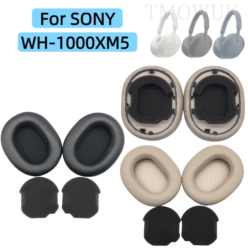 Replacement Ear pads for Sony WH-1000XM5 Headphones Memory Foam Ear Cushions High Quality Earpads headset Leather case
Replacement Ear pads for Sony WH-1000XM5 Headphones Memory Foam Ear Cushions High Quality Earpads headset Leather case