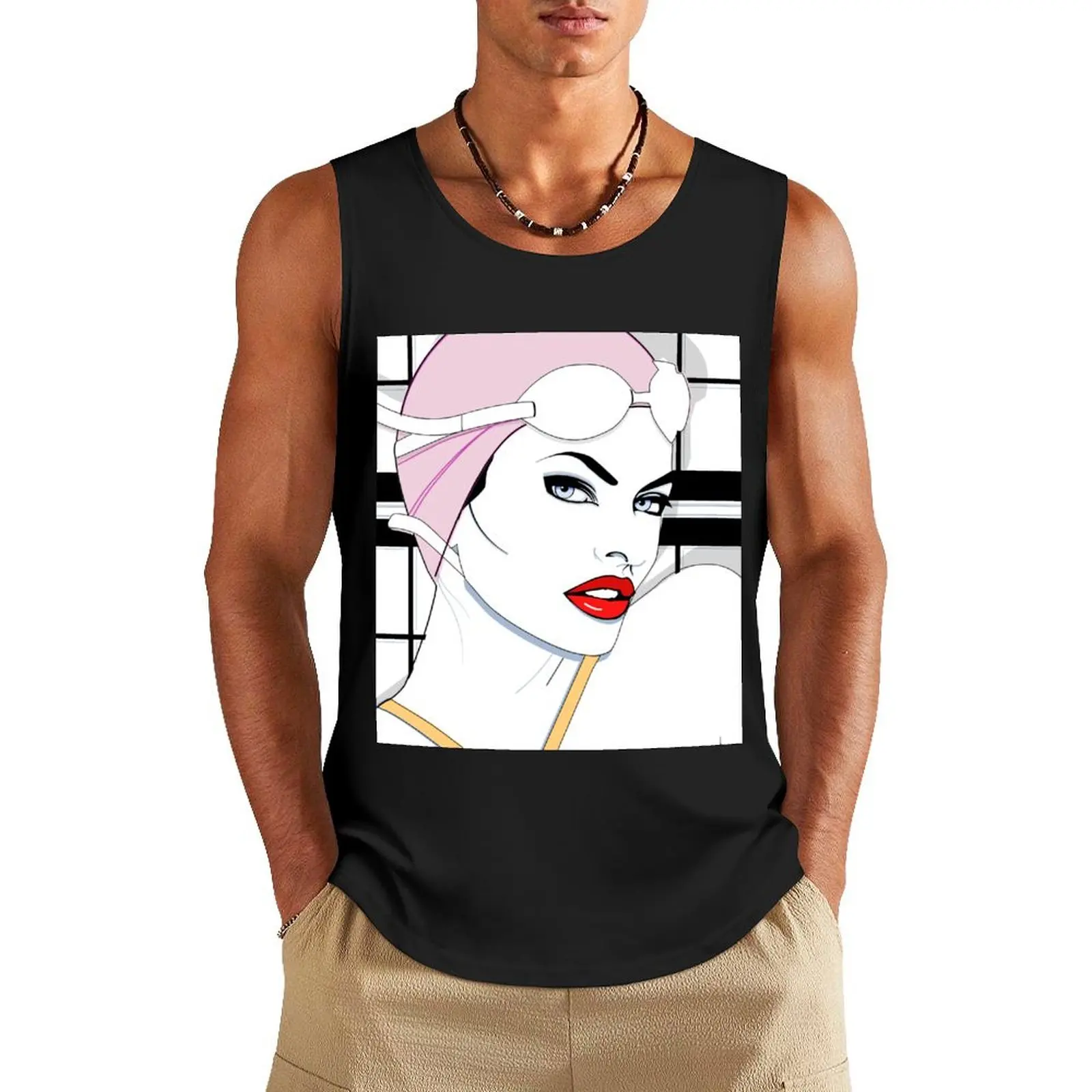 Linda Evangelista Supermodel Tank Top clothes for men Gym man Man gym clothes
Linda Evangelista Supermodel Tank Top clothes for men Gym man Man gym clothes