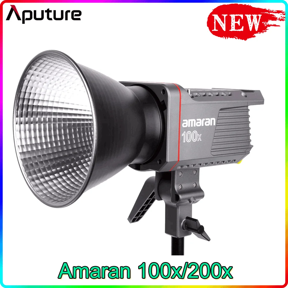 Amaran 100X 200X Bi-Color 2700-6500K LED Video Light Bluetooth App Control DC/AC Power Supply for Camera Video Interview
Amaran 100X 200X Bi-Color 2700-6500K LED Video Light Bluetooth App Control DC/AC Power Supply for Camera Video Interview