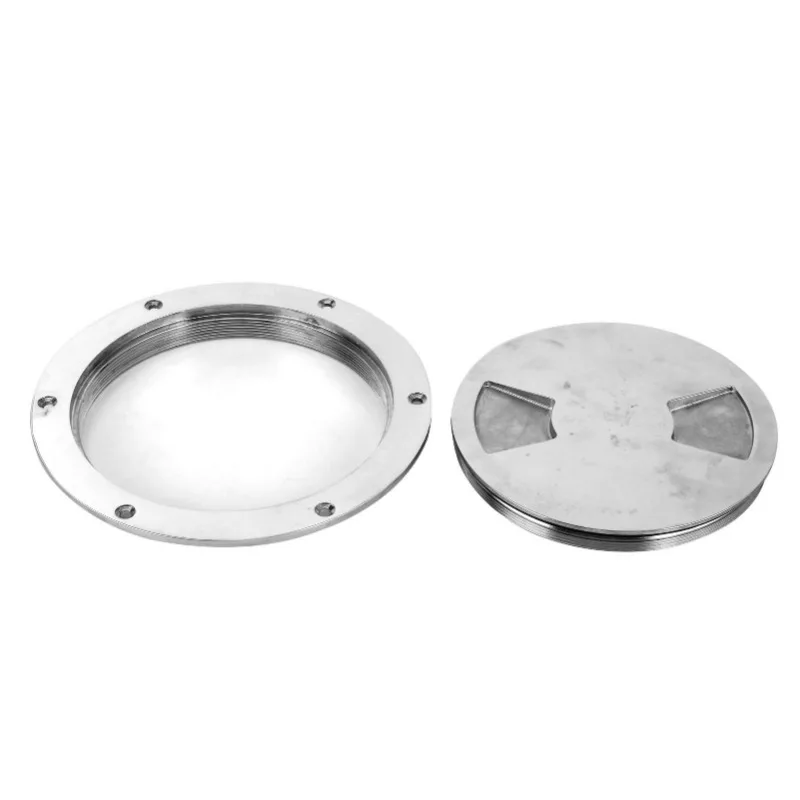 Marine Deck & Cabin Bottom Cover Plate - 6-inch 316 Stainless Steel, Import-Export Compatible, Durable Yacht Hardware Accessory
Marine Deck & Cabin Bottom Cover Plate - 6-inch 316 Stainless Steel, Import-Export Compatible, Durable Yacht Hardware Accessory