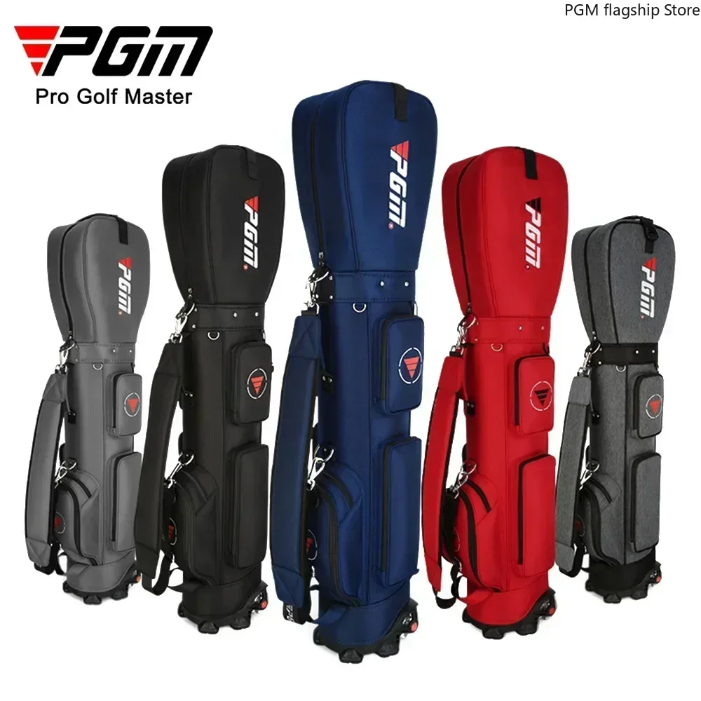 PGM Golf Bag with Wheels Ultra-light Sport Standard Golf Bags Large Capacity Golf Aviation Ball Storage Multifunctional QB069
PGM Golf Bag with Wheels Ultra-light Sport Standard Golf Bags Large Capacity Golf Aviation Ball Storage Multifunctional QB069