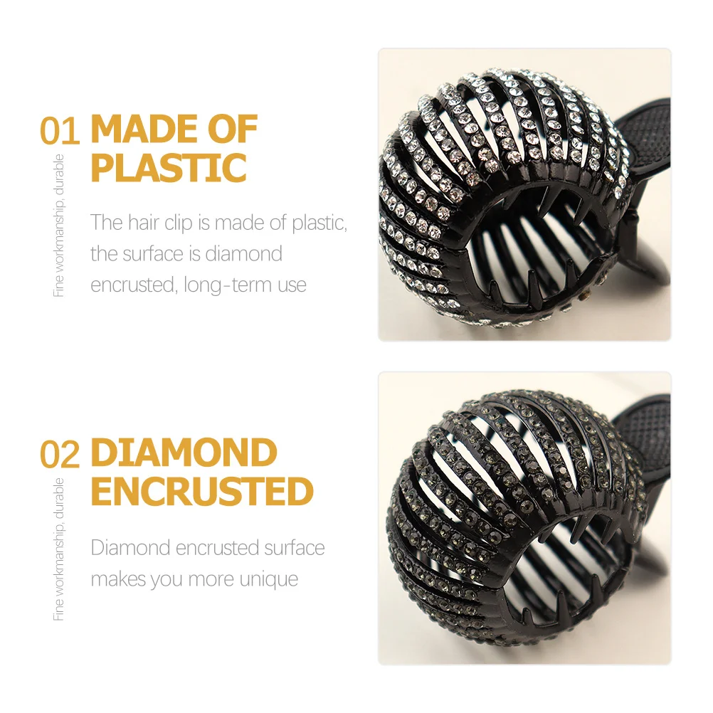 3Pcs Shiny Rhinestone Hair Claw Clip Set Fancy Back Hair Clip for Women Daily Wear Or Special Occasion Styling Tool Random Color
3Pcs Shiny Rhinestone Hair Claw Clip Set Fancy Back Hair Clip for Women Daily Wear Or Special Occasion Styling Tool Random Color