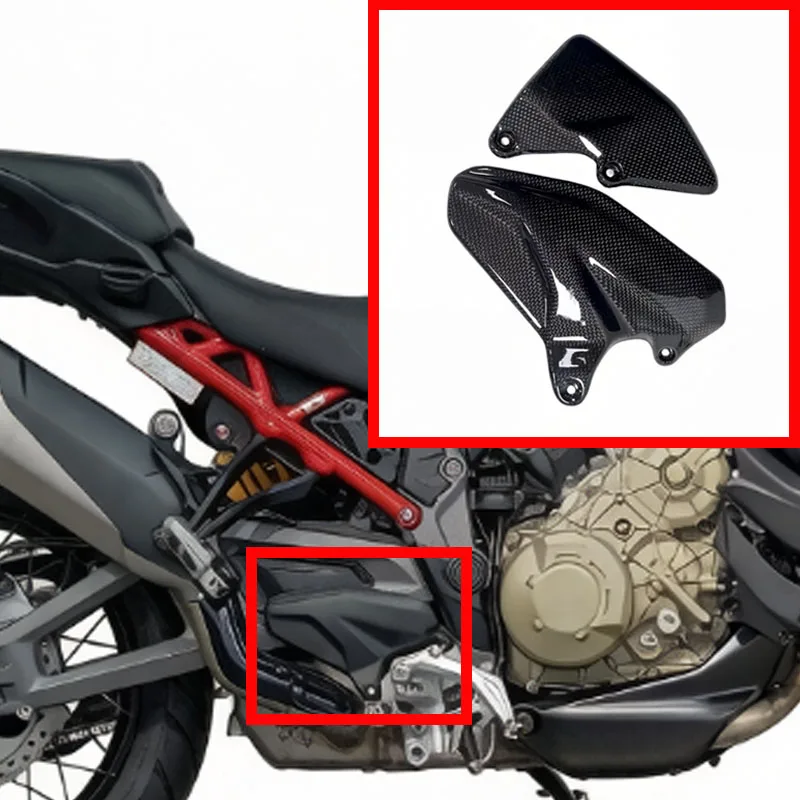 For DUCATI Multistrada V4 V4S Pikes Peak 2021 2022 2023-2025 Carbon Fiber Heel Plates Foot Guards Protector Motorcycle Modified
For DUCATI Multistrada V4 V4S Pikes Peak 2021 2022 2023-2025 Carbon Fiber Heel Plates Foot Guards Protector Motorcycle Modified
