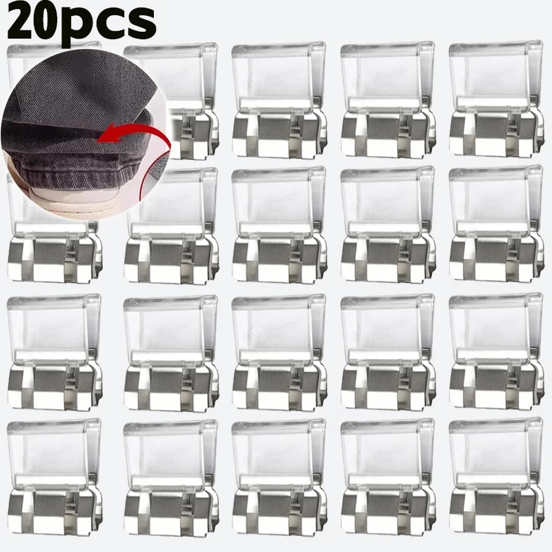 20pcs Plastics Clothing Clips for Trouser Leg Shortening Invisible Fixing No Sew Hidden Hem Device Prevent Dragging on Pants
20pcs Plastics Clothing Clips for Trouser Leg Shortening Invisible Fixing No Sew Hidden Hem Device Prevent Dragging on Pants