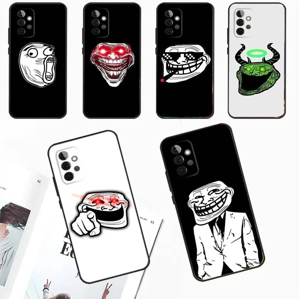 T-Troll face Emoji Phone Case For Samsung Galaxy A13,A21s,A22,A31,A32,A52,A53,A71,A80,A91 Soft Black Phone Cover
T-Troll face Emoji Phone Case For Samsung Galaxy A13,A21s,A22,A31,A32,A52,A53,A71,A80,A91 Soft Black Phone Cover