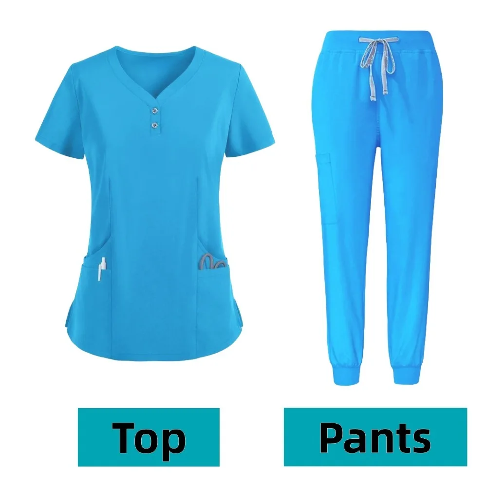 New Beauty Salon Medical Dental Short Sleeve Handwashing Split Set Button Children's Nurse Clothes
New Beauty Salon Medical Dental Short Sleeve Handwashing Split Set Button Children's Nurse Clothes