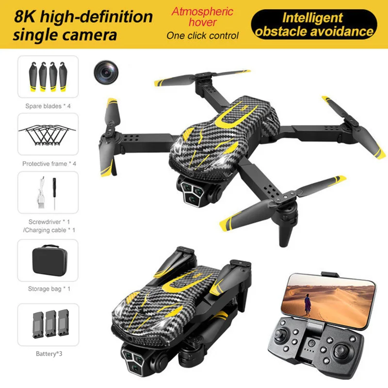 Профессиональный Дрон S17 с двойной камерой 8K HD для аэрофотосъемки FPV вертолеты для предотвращения препятствий складной Радиоуправляемый квадрокоптер Дрон
Профессиональный Дрон S17 с двойной камерой 8K HD для аэрофотосъемки FPV вертолеты для предотвращения препятствий складной Радиоуправляемый квадрокоптер Дрон