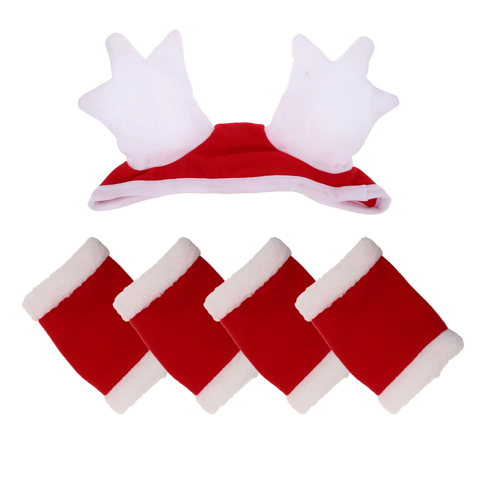 1Set Horse Decoration Set Holiday Themed Hat Leg Wraps Easy Wear Comfortable Fit Horse Costume for Seasonal Parties Shows
1Set Horse Decoration Set Holiday Themed Hat Leg Wraps Easy Wear Comfortable Fit Horse Costume for Seasonal Parties Shows