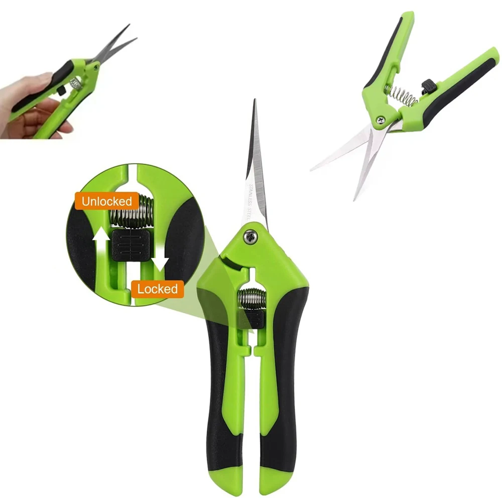 1 Set 6.5 Inch Garden Scissors,Garden Pruning Shears,Non-slip Labor-saving Flower Branch Branch Shears,Stainless Steel Shears
1 Set 6.5 Inch Garden Scissors,Garden Pruning Shears,Non-slip Labor-saving Flower Branch Branch Shears,Stainless Steel Shears