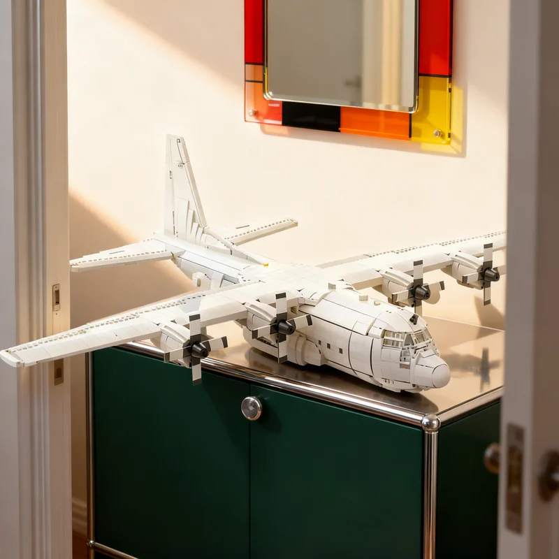 4948pcs MOC Lockheed C 130H Legacy Creator Expert Model Building Blocks Architecture Toys Christmas Gifts Education Kids Brick
4948pcs MOC Lockheed C 130H Legacy Creator Expert Model Building Blocks Architecture Toys Christmas Gifts Education Kids Brick