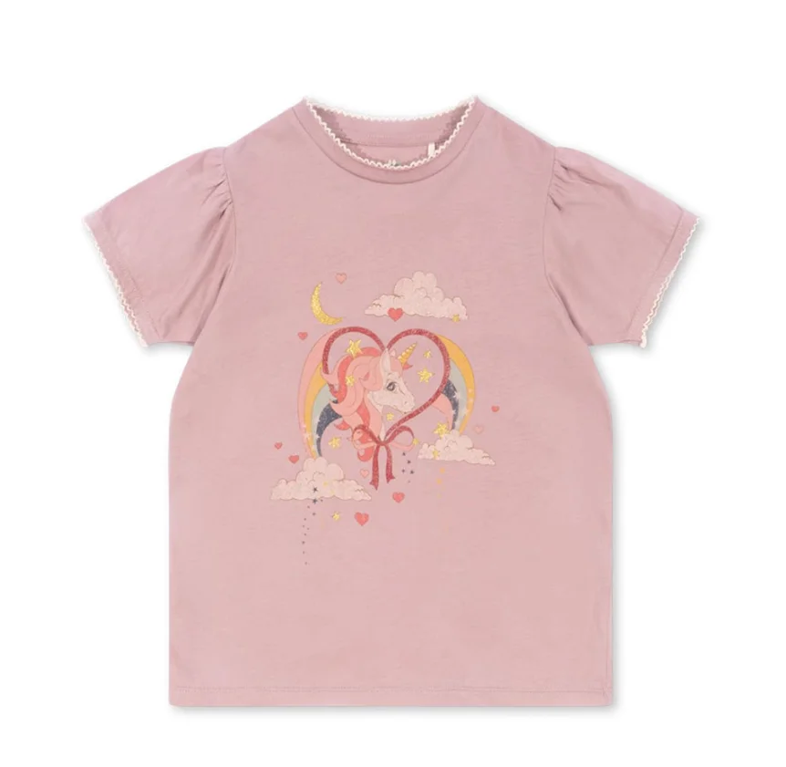 2025 Summer New Girls' Cherry Lemon Unicorn Print Short-Sleeve Romper with Sequins Dancewear
2025 Summer New Girls' Cherry Lemon Unicorn Print Short-Sleeve Romper with Sequins Dancewear