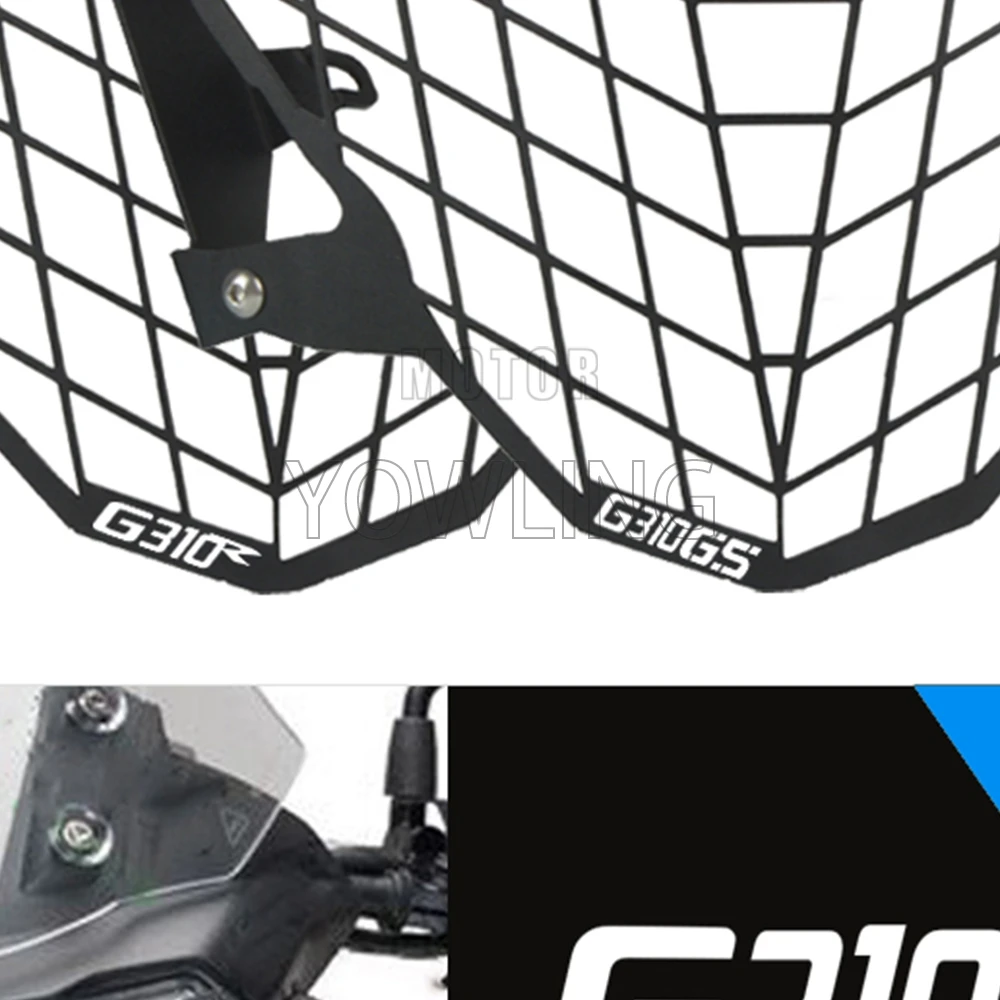 2023 2024 Headlight Guard Grille Cover Protector For BMW G310GS G310 GS R G 310GS 310R G310R 2017-2022 Motorcycle accessories
2023 2024 Headlight Guard Grille Cover Protector For BMW G310GS G310 GS R G 310GS 310R G310R 2017-2022 Motorcycle accessories