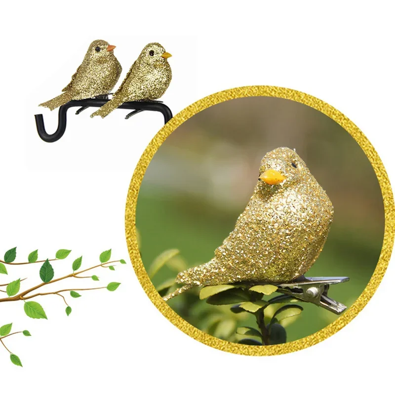 Creative 12pcs/set of Artificial Simulation Foam Bird Set Mini Bird Jewelry Flash DIY Garden Christmas Tree Decoration Craft
Creative 12pcs/set of Artificial Simulation Foam Bird Set Mini Bird Jewelry Flash DIY Garden Christmas Tree Decoration Craft